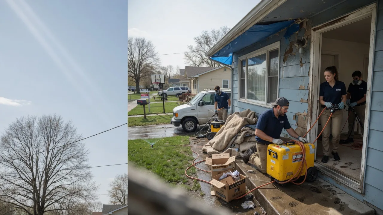 Basement Flood Cleanup in Whitewright, TX near me